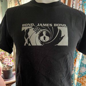 Vintage JAMES BOND 007 British Spy Movie Promo T-Shirt